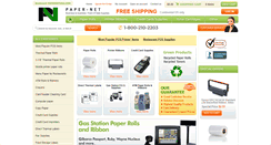 Desktop Screenshot of papernetusa.com