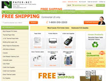 Tablet Screenshot of papernetusa.com